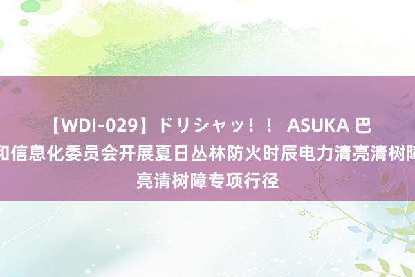 【WDI-029】ドリシャッ！！ ASUKA 巴南区经济和信息化委员会开展夏日丛林防火时辰电力清亮清树障专项行径